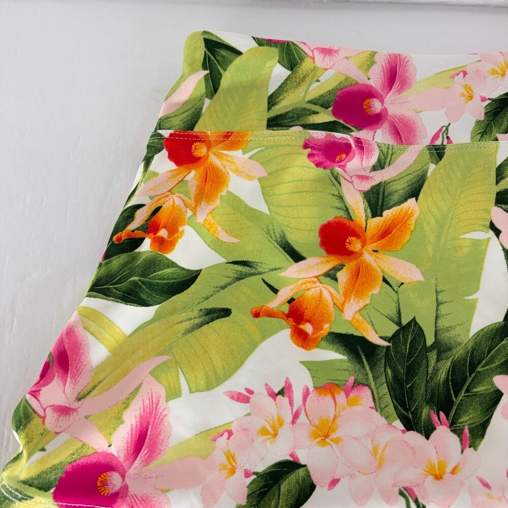 Tommy Bahama Everyday Active Tropical Floral Ruffle Skort Size XS - Picture 12 of 15